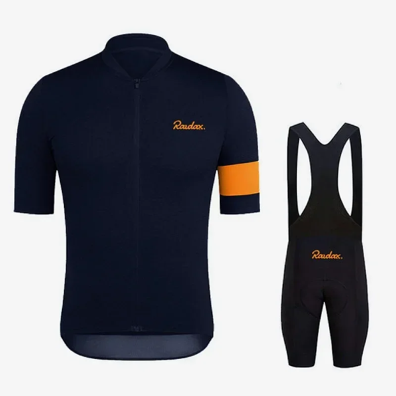 Raudax Cycling Clothing Road Uniform Cycling Set Summer Breathable Bicycle Clothes MTB Sportswear Men's Bike Clothing Set jersey cycling jersey cycling suit cycling jersey set