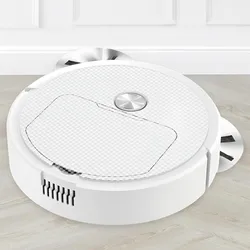 Versatile Smart Home Cleaning Robot - 3 - in - 1 Mini Wireless Vacuum and Sweeper (White)