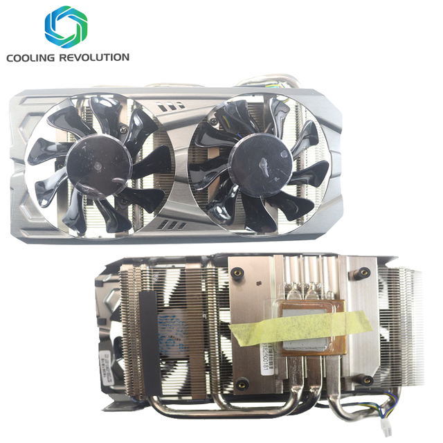 75mm Ga82o2h Dc12v 4pin Heatsink Fan For Galax Geforce Gtx