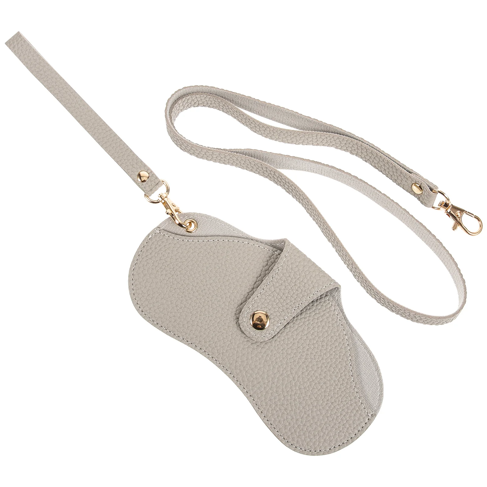 

Soft Portable Glasses Case Travel Sun Sunglasses Retainer Strap Imitation