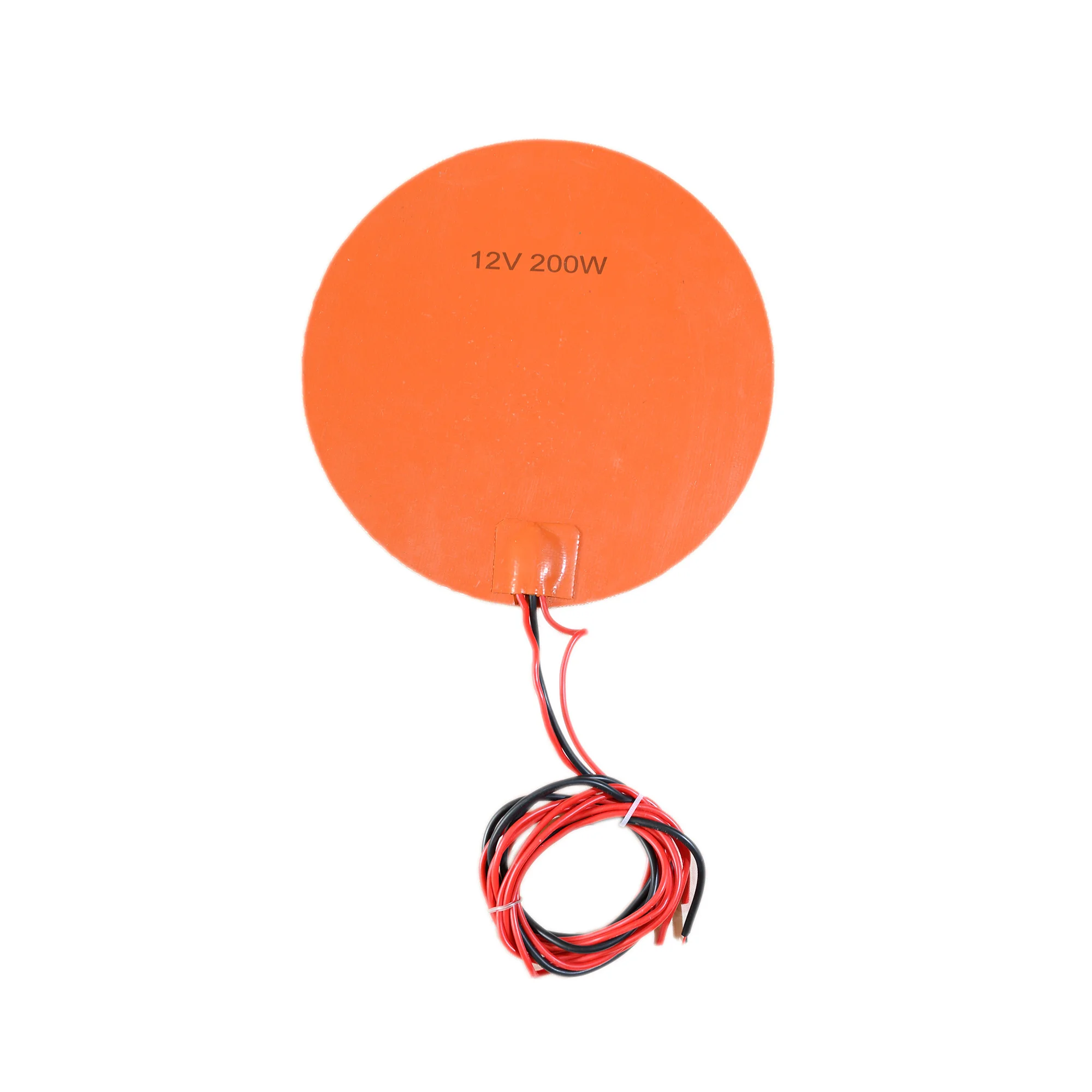 5V 12V 24V 110V 220V Round Silicone Rubber Heating Pad Mat With