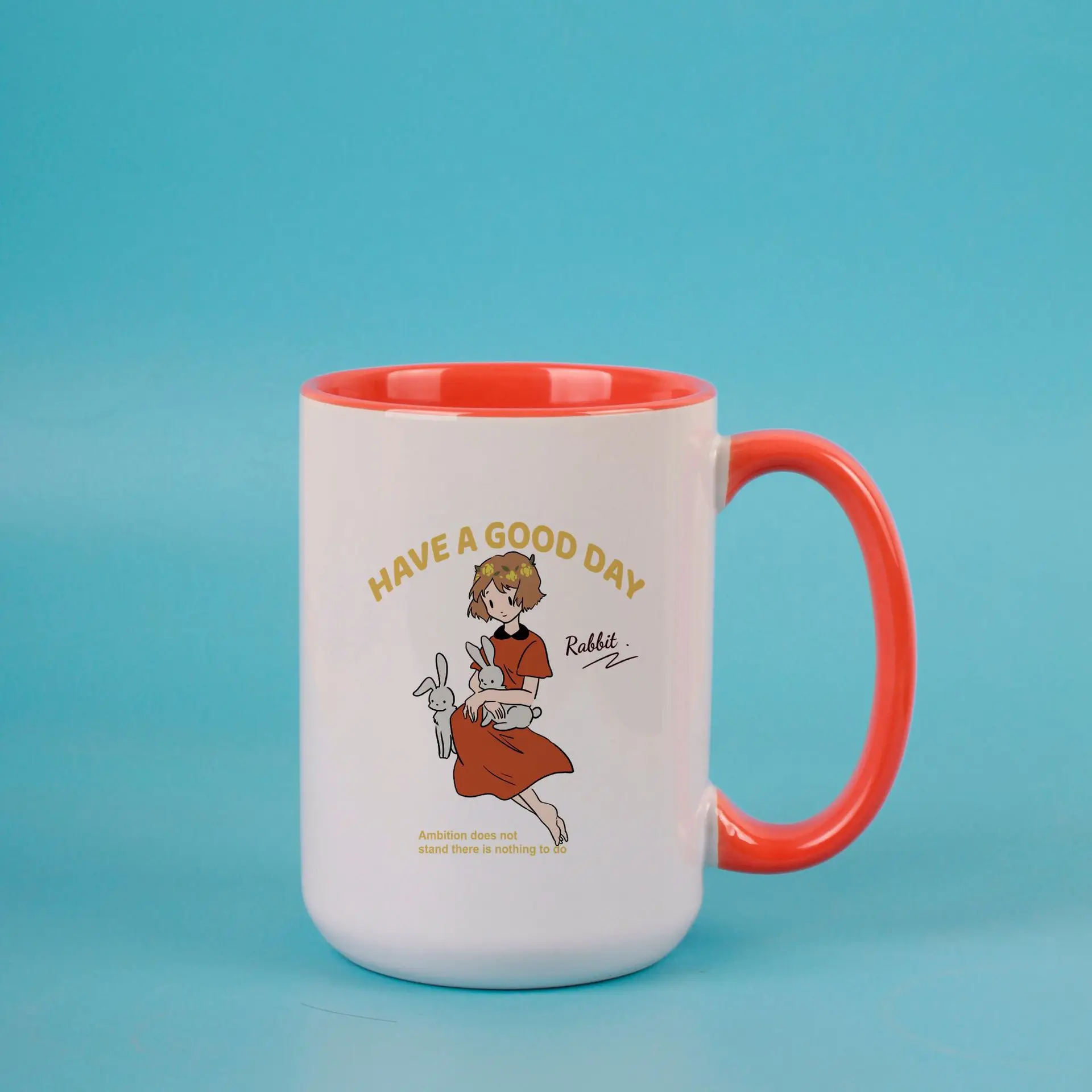 Benutzerdefiniertes Bild 15oz Keramik Kaffeetassen Familienfotos Design Tasse Personalisierter Text DIY Tassen Freunde Geburtstag Kreatives Neuheitsgeschenk – Detail 7
