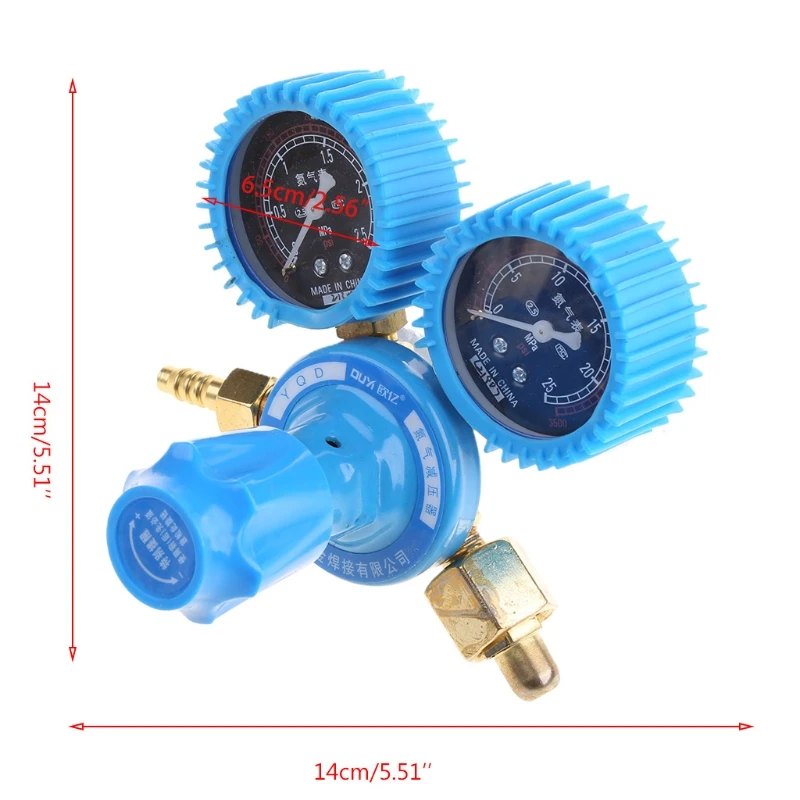 Compact Air Regulator with Design Clear Scale Nitrogen Pressure Gauge Dropship