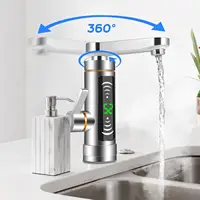 Robinet de chauffage électrique instantané, robinet de chauffe-eau sans réservoir, robinet de chaleur rapide en acier inoxydable pour la cuisine 2