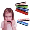 16 Holes Cute Harmonica Musical Instrument Montessori Educational Toys Cartoon Pattern Kids Wind Instrument Children Gift Kids 1