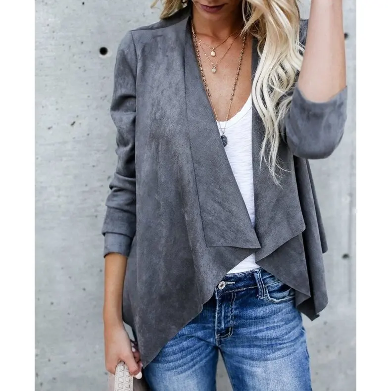 Veste Courte à Surpiqûres En Cuir Effet Daim · Sable · Sacs Et Sacs À