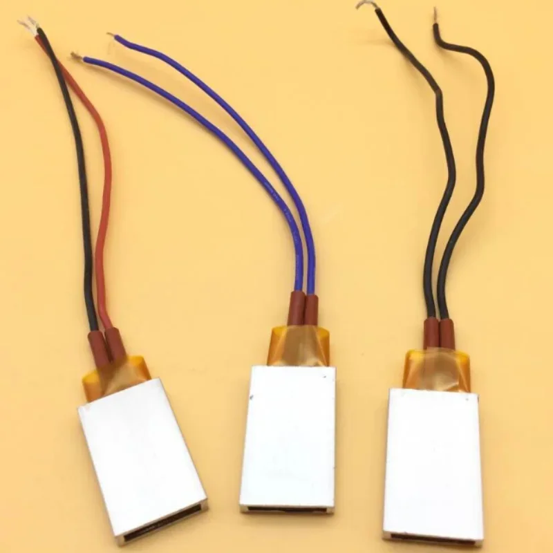 12V 70 degrees to 200 degrees thermostat PTC aluminum shell ceramic heater heating plate heat preservation and antifreeze heating element