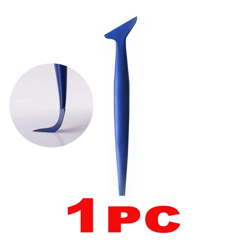 Samochodowa mikro ściągaczka do zakrzywień Zestaw narzędzi do przyciemniania szczelin Naklejki samochodowe Narzędzia winylowe Automatyczna folia do owijania Montaż skrobaka Uszczelka ściągaczka