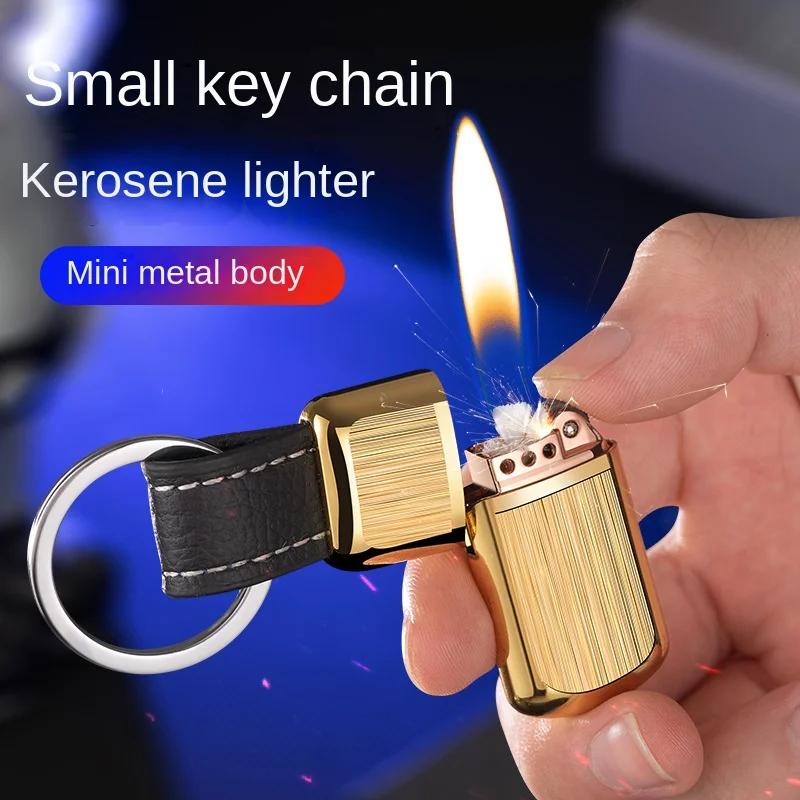 

Wholesale of 813 Keychain Kerosene Grinding Wheel Open Flame Lighter Manufacturers