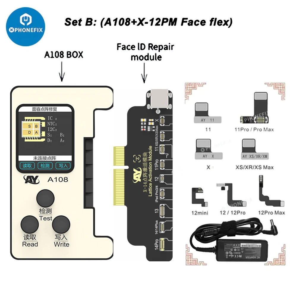 Achetez AY A108 Face ID Dot Projecteur Flex Cable Pour Iphone 11 Pro 5,8  Pouces / 11 Pro Max 6,5 Pouces (compatible Avec le Testeur AY A108) de  Chine