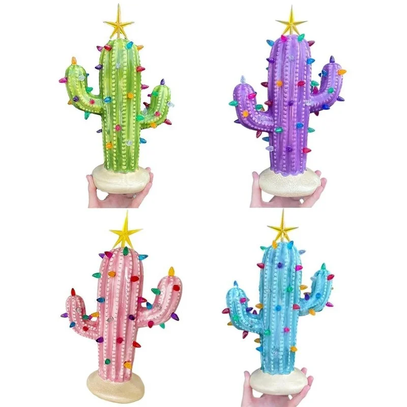 Cactus en résine pour décoration de voiture, Clip de parfum, fleur,  crevette, sortie d'air, climatisation - AliExpress
