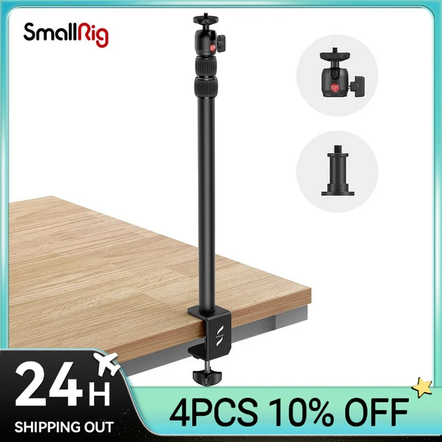 SmallRig Camera Desk Mount Table Stand with 1/4 Ball Head13-35.4