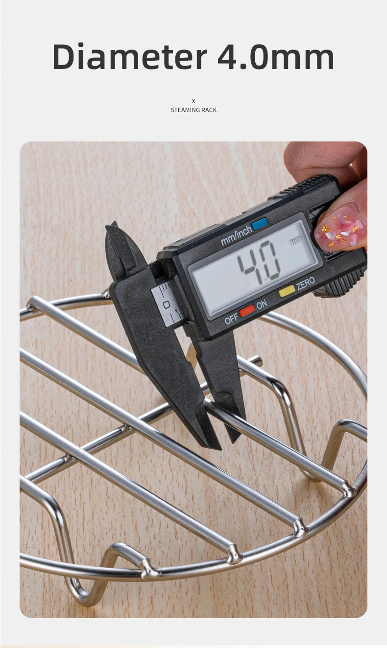 Description Picture 4 of itemMicrowave Oven Empty Grid Stainless Steel  BBQ High Chassis Fried Shelf Bracket Air Fryer Kitchen Cooker Accessories Barbecue