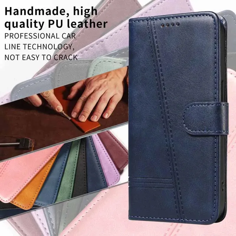 Leather Flip Wallet Phone Case – Enhanced Protection and Style