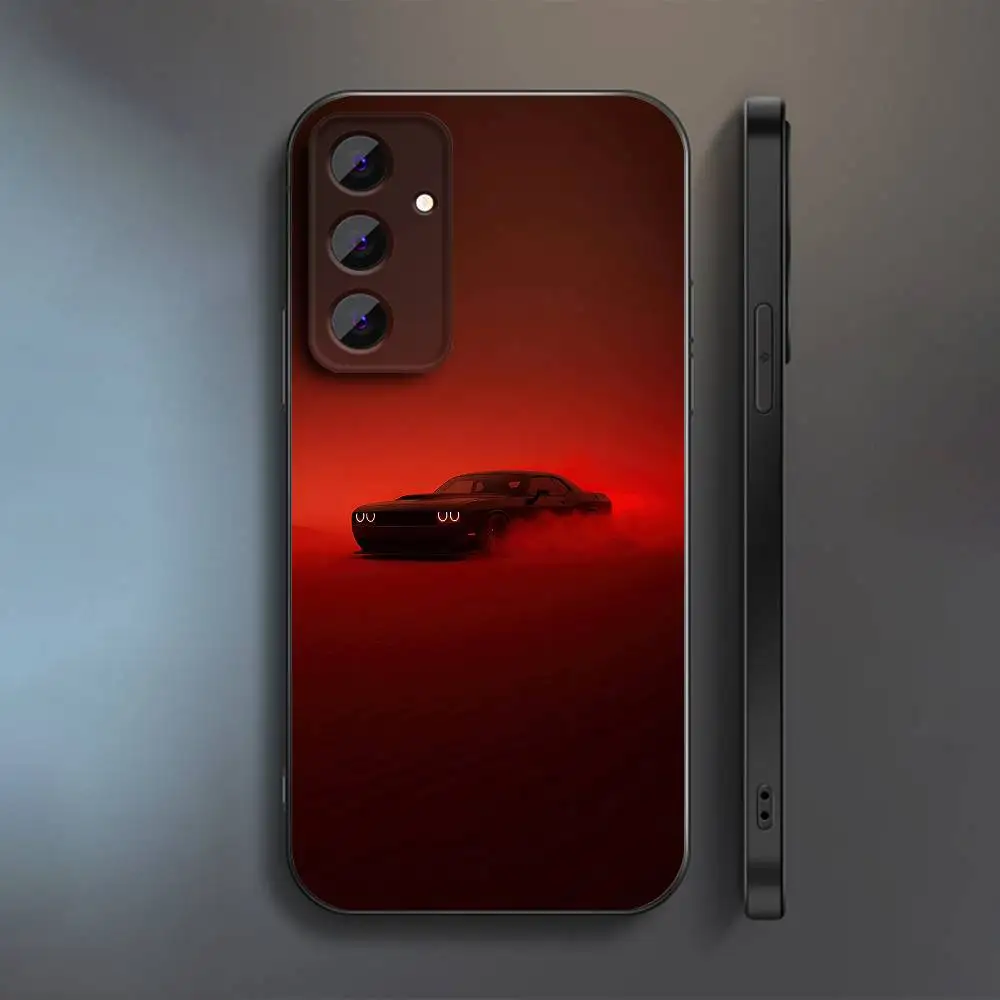 Dodge Challenger Inspired Soft Phone Case - Sleek Design for Modern Samsung Smartphones