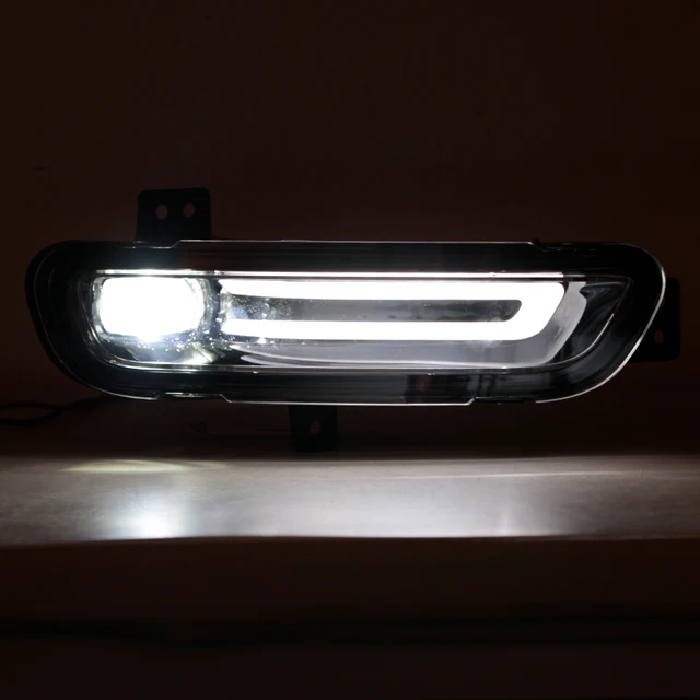 Auto LED Tagfahrlicht Nebelscheinwerfer DRL Scheinwerfer Fahr Blinker Für  Jeep Grand Cherokee 2017-2021 68273052AC 68273053AC - AliExpress