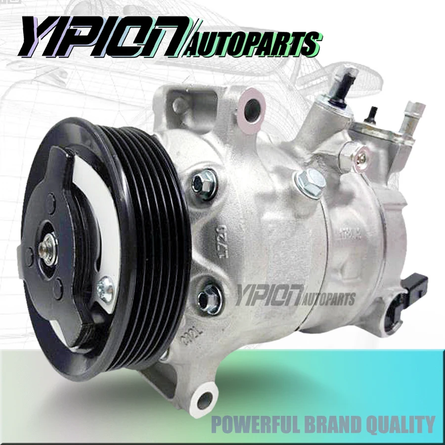 Compressore Ac Per Volkswagen Passat Cc 2.0L 2009/90-16 Eos 2007/90-16 Muslimexmuslimexmuslimexmuslimb 1 K0820803