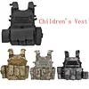 Child Nylon Webbed Gear Tactical Vest Body Armor Hunting Carrier Kid Accessories 6094 Pouch Camouflage Camo Training Vest 1
