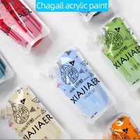 100ml/27 colors /1pcs art painting acrylic paint Hand-painted wall painting graffiti paint xiajiaer acrylic paint 1