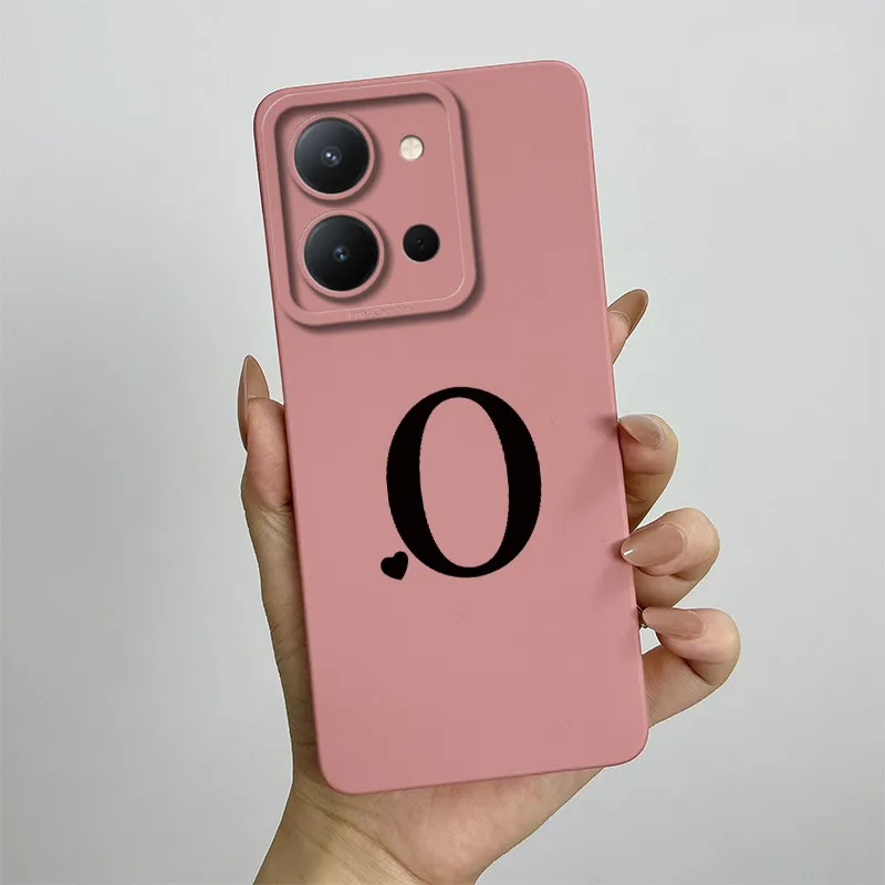 Cute Letters Square Shockproof Back Cover s - Stylish and Durable Phone Case