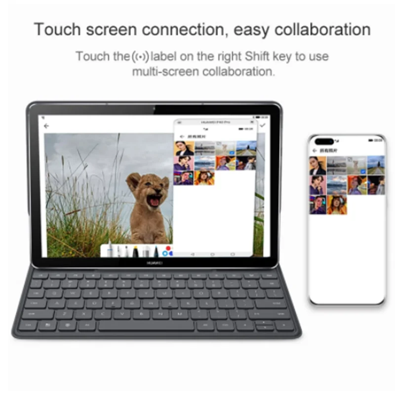 Original Huawei MatePad pro 10.8 inch Matepad 11 Smart Magnetic Keyboard Case cover MatePad pro 12.6 inch Magnetic Keyboard
