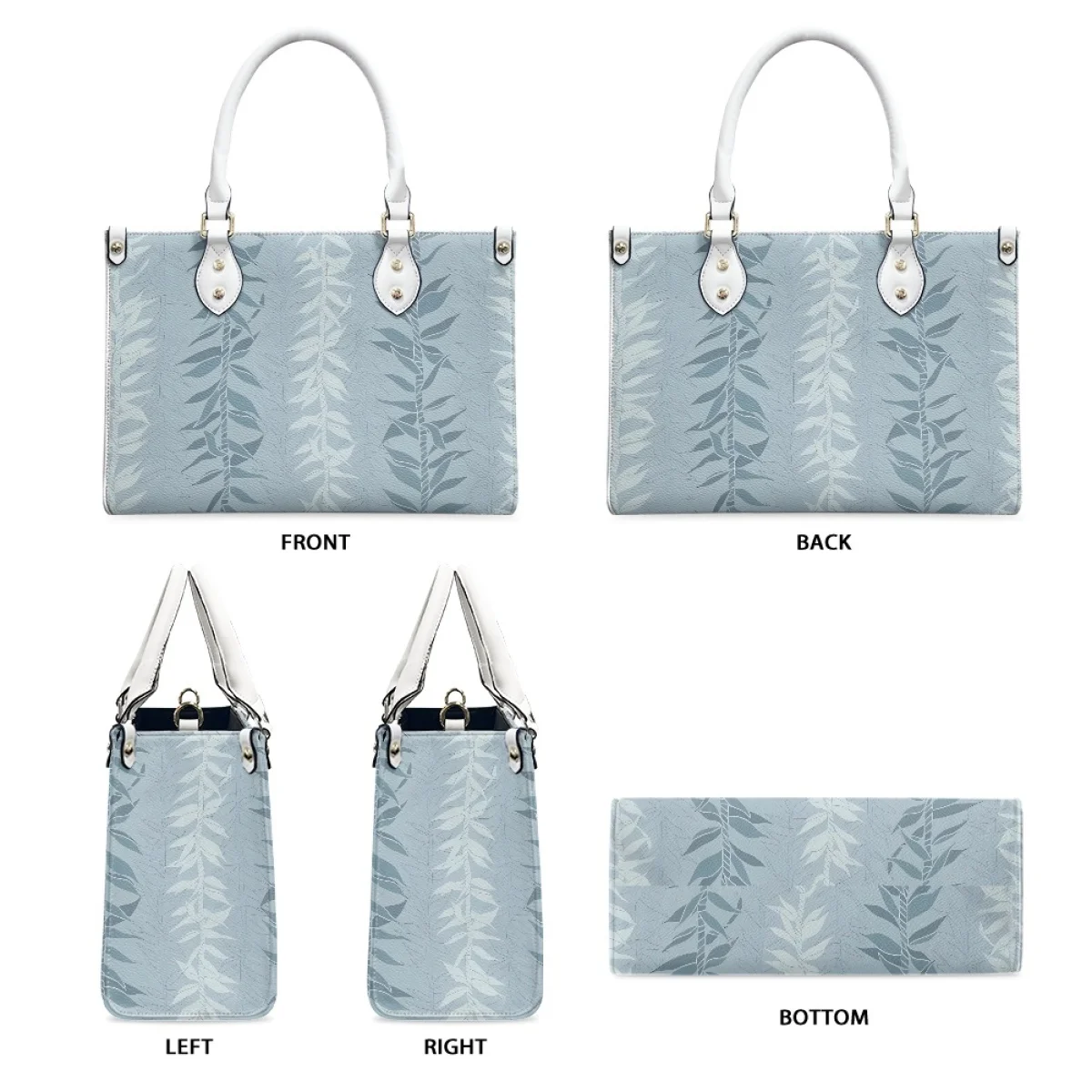 Drop Shipping Women Handbags Custom Purse Ti Leaf Lucky Leis Brand Designer Leather Female Totes Large Shoulder Bags for Girls