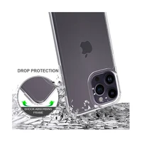 Clear Phone Case For iPhone 14 11 12 13 15 Pro Max Silicone Soft TPU Cover Case For iPhone 12 mini7 8 Plus X XS Max Back Cover 2