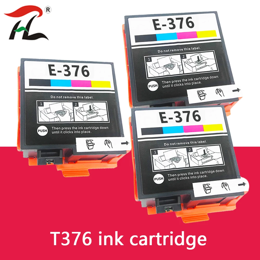 

Compatible Ink Cartridge for Epson 376 Ink Cartridge T376 T3760 Color Inkjet For Epson PictureMate PM-525 PM525 Printer