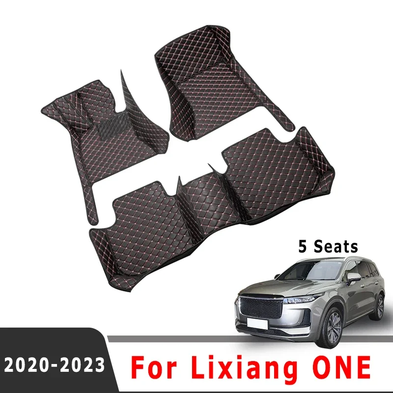 

Для Li Auto Lixiang ONE 2023 2022 2021 (5 сидений), ведущий идеальный один автомобильный коврик, аксессуары для интерьера, ковры, автозапчасти