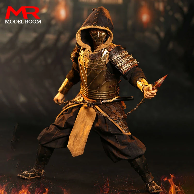 

POPTOYS EX049 1/6 Representative from Hell Warrior Scorpion Action Figure 12'' Male Soldier Action Figure Doll Full Set Toy