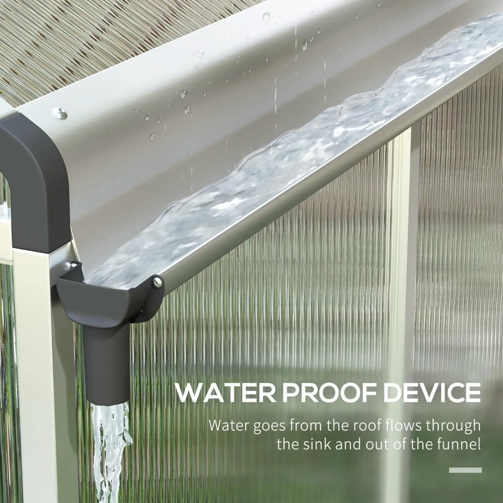 Large Garden Greenhouse Aluminium Frame Double Layer Panels Plant Shelter Complete Kit for Outdoor Use Large Garden Greenhouse Aluminium Frame Double Layer Panels Plant Shelter Complete Kit for Outdoor Use