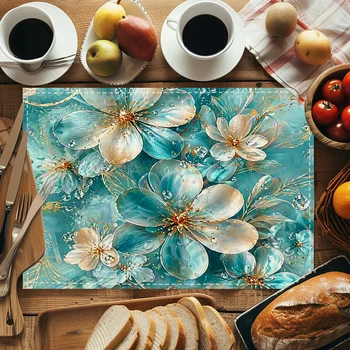 Forest River Placemat & Coaster Set 1