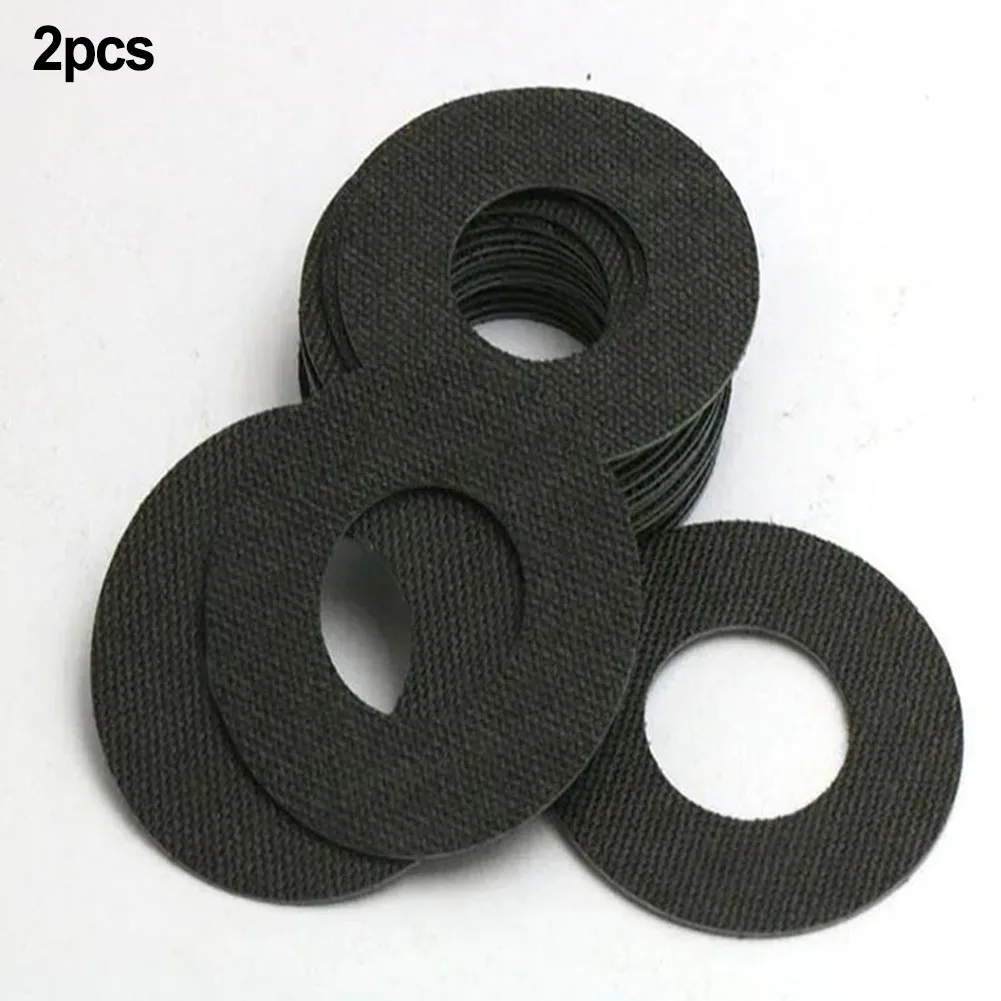 2 Pcs Fishing Wheel Brake Pad Carbon Fiber Drag Washers Reel-Brake-Pads 34x16x0.5mm/31x8.3x0.5mm Water Droplet Wheel Accessories