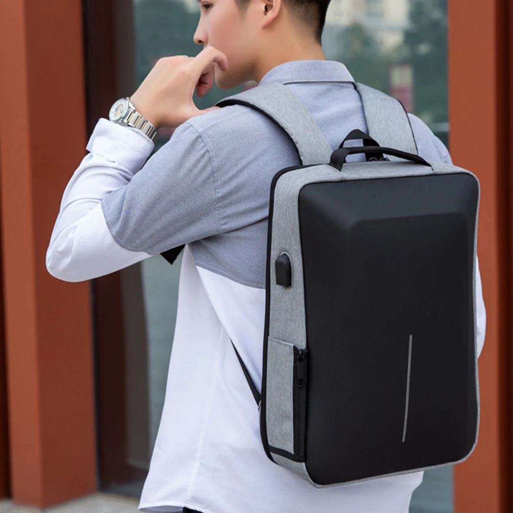 Mochila antirrobo multifuncional para hombre, morral de viaje para  ordenador portátil de 15,6 pulgadas, con carga USB, para adolescentes,  novedad