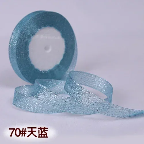 Sparkling Glitter Ribbon – 25 Yards of Elegant Crafting and Wedding Decor Material