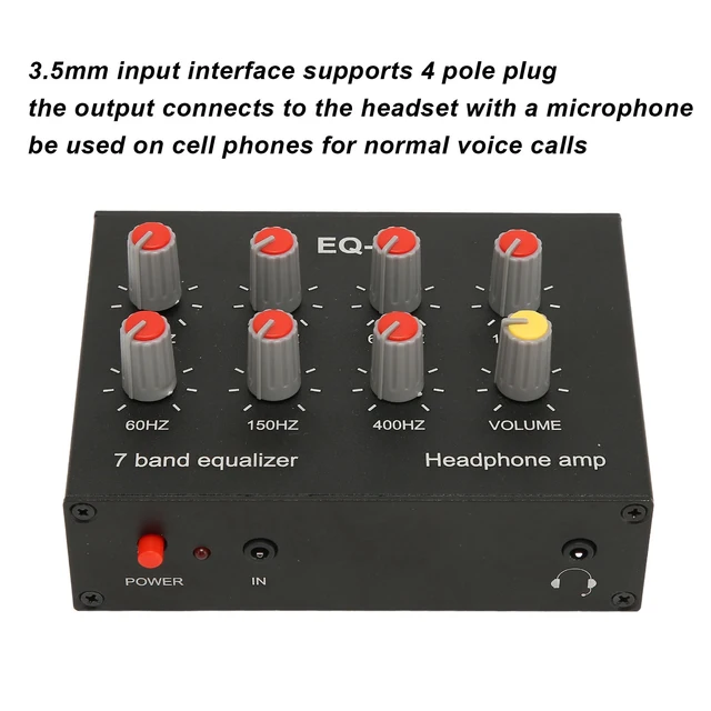 Equalizzatore Audio Douk A 7 Bande - Preamplificatore XLR/RCA Per Hi-Fi - Foto 2