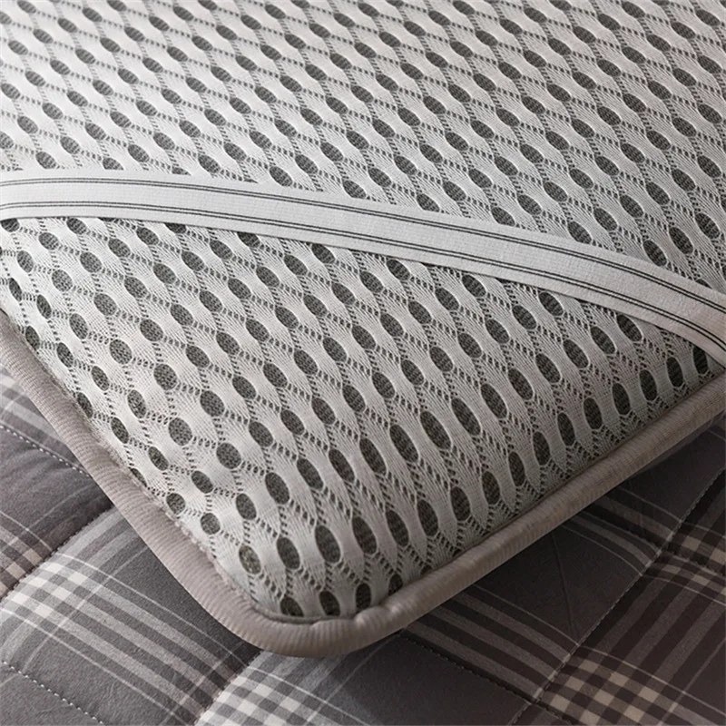 2026년형 새로운 바닥 매트리스 퀼트 침대 매트리스 토퍼 접이식 수면 패드 롤업 두꺼운 타타미 매트 가정용 게스트룸 기숙사용