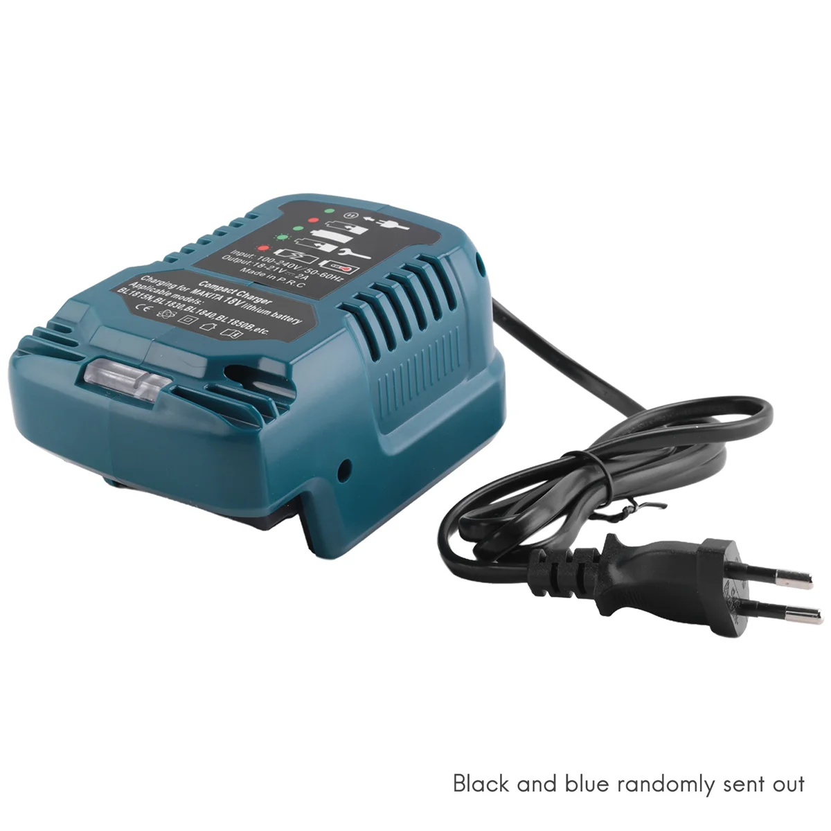 Replace for Makita 18V Mini Charger DC18RC Replace Charger for Makita Lithium Batteries BL1860 BL1450 BL1830 EU Plug 5