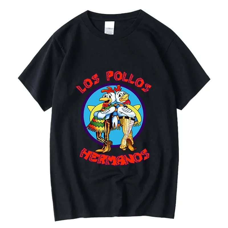 aliexpress.com - XIN YI Men’s high quality t-shirt100%cotton Breaking Bad LOS POLLOS Chicken Brothers printed casual funny tshirt male tee shirts