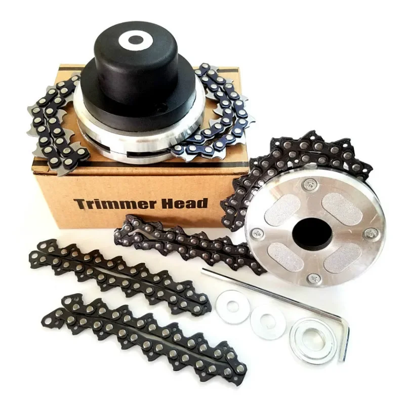 Chain Grass Trimmer Head Trimmer Lawn Mower Brushcutter for Garden Grass Cutter Spare Parts Tools for Trimmer Garden Tools
