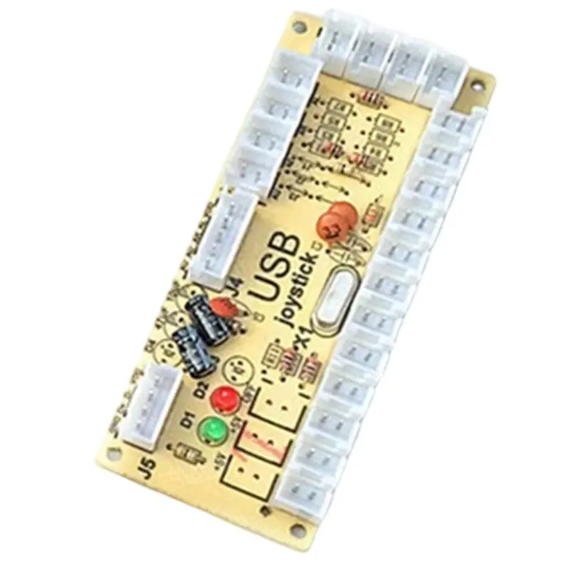 IDUD DIY 아케이드 제어 모듈 제로 딜레이 엔코더 USB-조이스틱 아케이드 로커 회로 기판 PC