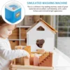 Electric Ride Kids Play Kitchen Accessories Simulation Washing Machine Toy Playing House Prop Toys Abs 2