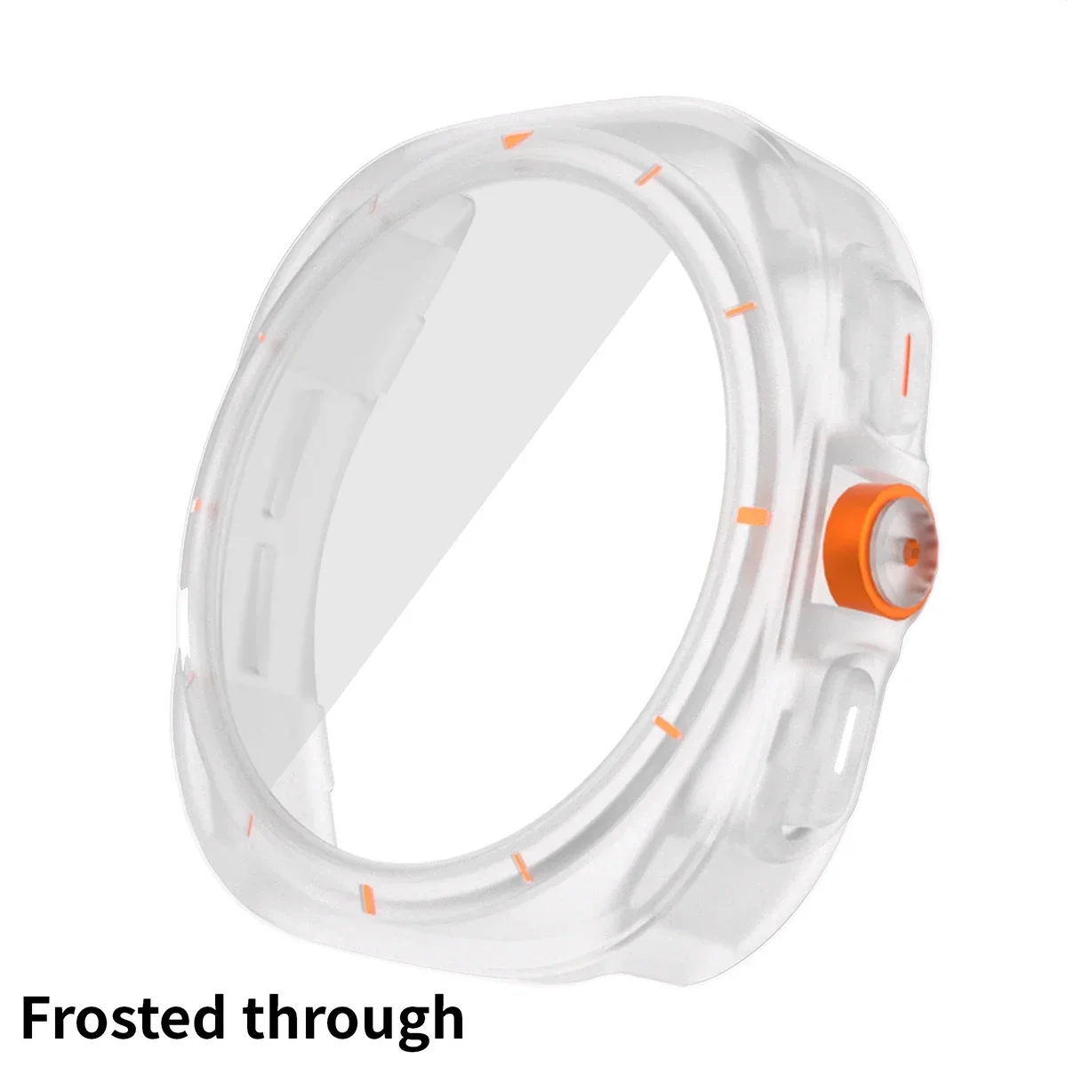 Ultra Glass+ Hard Cover & Screen Protector for Samsung Galaxy Watch - Clear PC Case & Film