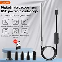 Handheld Digital Microscope Camera 1080P HD USB Inspection Camera 50x-200x Magnification Microscopes With 8 LED For TYPE- C 2