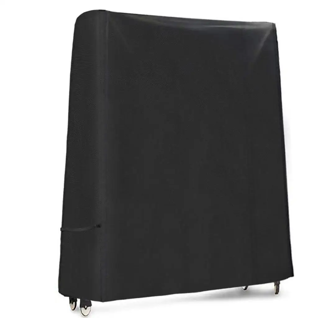 Tennis Table Cover Waterproof Folding Pings Pong Table Storage Adjust
