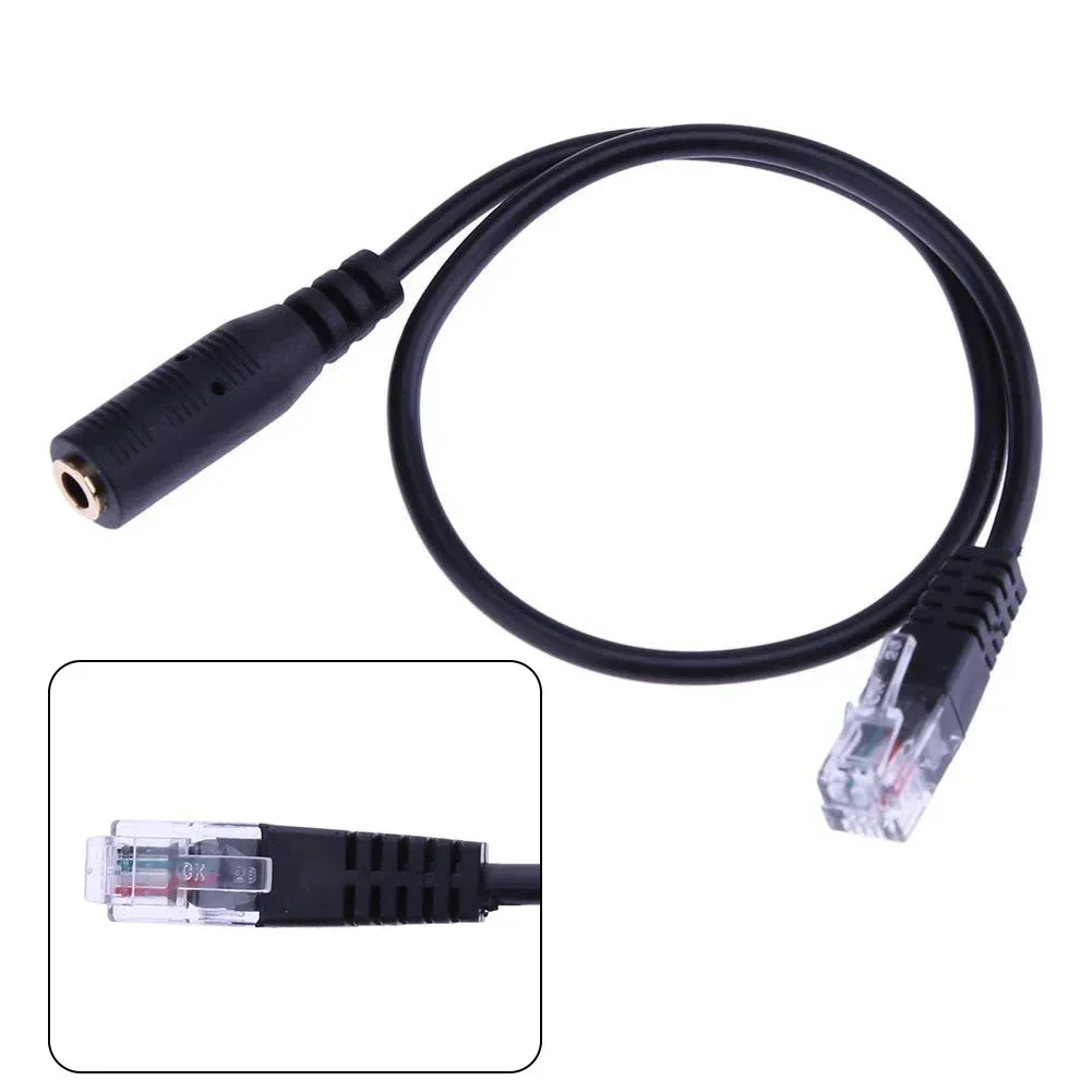 RJ9 ��ȭ ����Ϳ� 3.5mm ����, TRRS �� ��� ��, 4 P4c �� �÷��� ����� ��, RJ9 ���̺�, 3.5mm