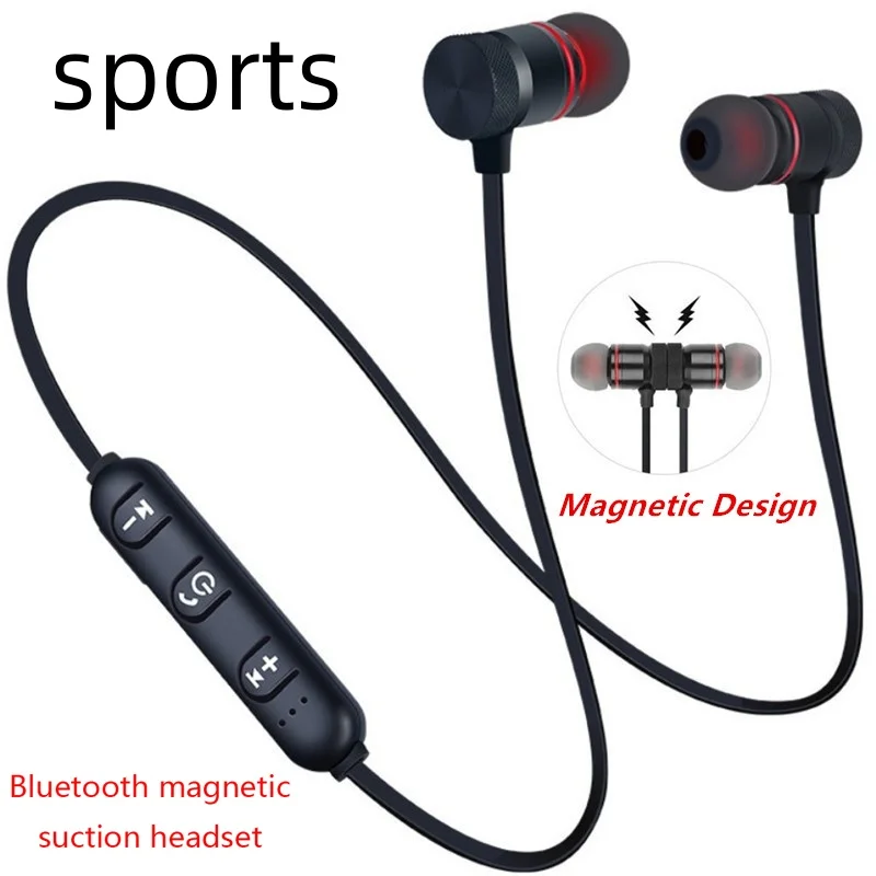 

2023 M5 5.0 sports Bluetooth headset wireless headset with neck stereo headset metal music headset with microphone