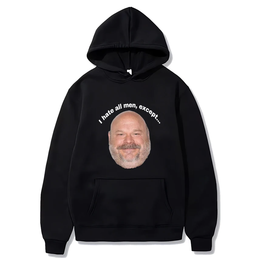 I Hate All Men Except Bertram Funny Hoodie Men Women oversized hip hop Pullover Long sleeve Fleece Loose Sweatshirt with hood