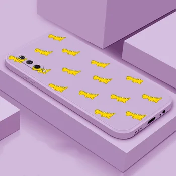 For Xiaomi 9 9 SE CC9 soft case TPU silicone phone Shell cute back cover case purple phone case tanie i dobre opinie podoru CN (pochodzenie) Lekkie W stylu rysunkowym For Xiaomi 9 SE For Xiaomi CC9
