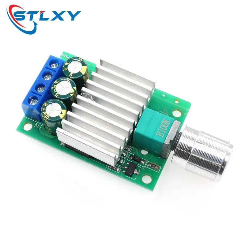 10A 12V-30V PWM DC Motor Speed Controller 12V 24V Adjustable Speed Regulator Dimmer Control Switch Fan Motor LED Light